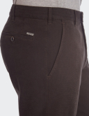 Pantaloni bărbați W. Wegener Eton 6530 maro închis