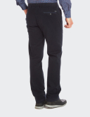 Pantaloni bărbați W. Wegener Eton 6563 albastru
