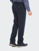 Pantalon W. Wegener Eton 6565 albastru