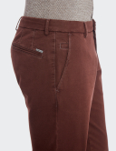 Pantaloni bărbați W. Wegener Ventus 6647 maroniu ruginit