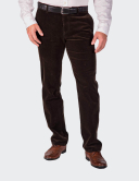 Pantaloni Wegener Eton 6651 maro închis