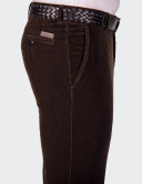 Pantaloni Wegener Eton 6651 maro închis