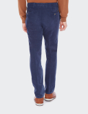 Pantaloni bărbați W. Wegener Eton 6652 albastru