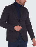 Sacou bărbaț W. Wegener Jack-Jersey 6754 albastru