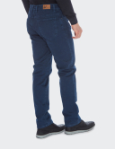 Pantaloni bărbați W. Wegener Jeans Cordoba 6860 albastru