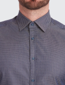 Cămașă bărbați W. Wegener shirt modern fit 6951 albastru