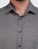 Cămasă bărbați W. Wegener Jersey 6958 gri