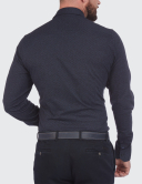 Cămașă bărbați W. Wegener Jersey 6958 bleumarin