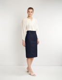 Fusta femei W. Wegener Scarlet 7344 bleumarin 