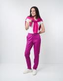 Pantaloni femei W. Wegener Anna 7500 roz inchis