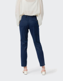 Pantaloni femei W. Wegener Elena 7604 bleumarin 