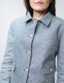 Sacou de damă W. Wegener Charlotte 7796 albastru