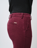 Pantaloni femei W. Wegener Elena 8659 Bordo 