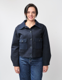 Sacou de damă W. Wegener Katie 8677 albastru