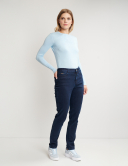 Pantaloni femei W. Wegener Franca 8893 Albastru 