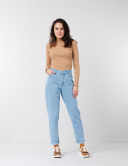 Pantaloni femei W. Wegener Mom 8896 albastru