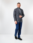 Sacou bărbați W. Wegener Kenny 2S H011 Gri