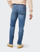 Pantaloni bărbați M|5 by Meyer Slim 6205/15 albastru
