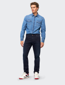 Pantaloni Bărbați M|5 by Meyer Five 6267 bleumarin