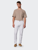 Pantaloni Bărbați M|5 by Meyer Chino 6001 alb