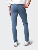 Pantaloni bărbați M|5 by Meyer Slim 6186/16 albastru