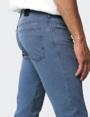 Pantaloni bărbați M|5 by Meyer Slim 6186/16 albastru