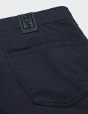 Pantaloni bărbați M|5 by Meyer Slim 6186/19 bleumarin