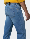 Pantaloni bărbați M|5 by Meyer Slim 6268/16 albastru