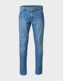 Pantaloni bărbați M|5 by Meyer Slim 6268/16 albastru