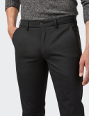 Pantaloni bărbați M|5 by Meyer Chino 6166/09 negru