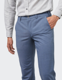 Pantaloni bărbați M|5 by Meyer Chino 6166/16 albastru