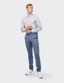 Pantaloni bărbați M|5 by Meyer Chino 6166/16 albastru