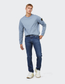 Pantaloni bărbați M|5 by Meyer Regular 6209/18 albastru