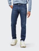 Pantaloni bărbați M|5 by Meyer Regular 6209/18 albastru