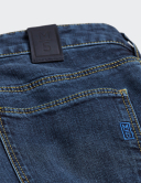 Pantaloni bărbați M|5 by Meyer Slim 6207/18 albastru