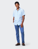 Pantaloni bărbați Meyer Roma 5070/17 albastru