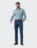 Pantaloni bărbați Meyer Oslo 5081 Albastru 