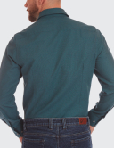 Cămașă bărbați W. Wegener shirt slim fit 6950 verde