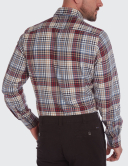 Cămașă bărbați W. Wegener slim fit 6954 maro