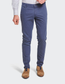Pantaloni bărbați W. Wegener Vegas 5505 bleumarin