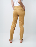 Pantaloni femei W. Wegener Chiva WF01 galben muștar