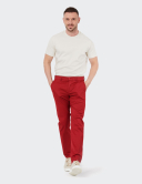 Pantaloni Bărbați W. Wegener Conti 5604 Roșu