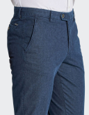 Pantaloni Bărbați W. Wegener Eton 5686 Albastru
