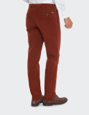 Pantaloni bărbați W. Wegener Rover 6547 cărămiziu