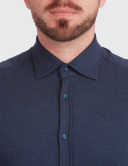 Cămașă Bărbați W. Wegener Shirt SLIM FIT 6959 Albastru
