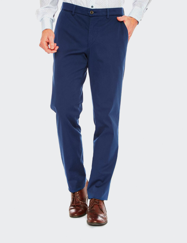 Pantaloni bărbați W. Wegener Conti 5540 albastru