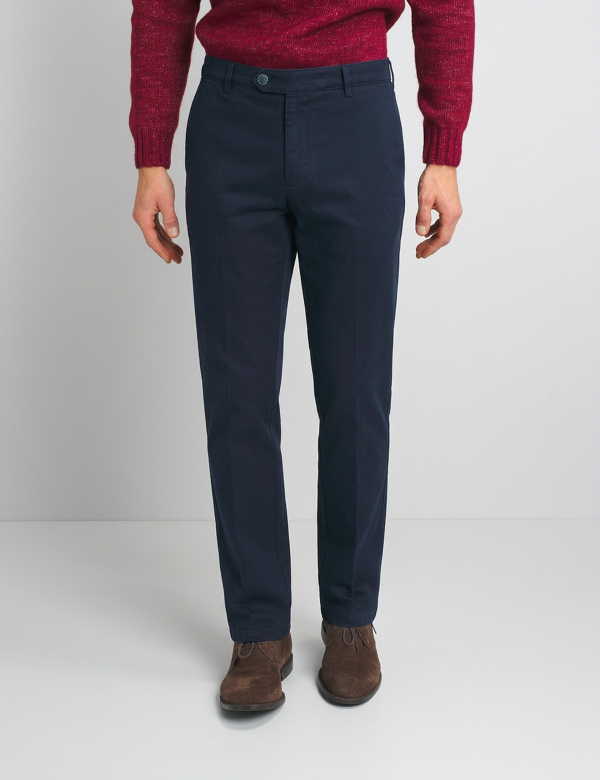 Pantaloni bărbați Meyer Bonn 6428 Albastru
