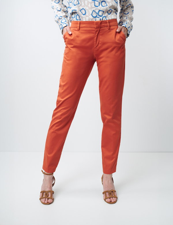 Pantaloni femei W. Wegener Elena 7605 portocaliu