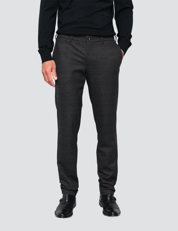Pantaloni bărbați M|5 by Meyer Move 6510 maro închis
