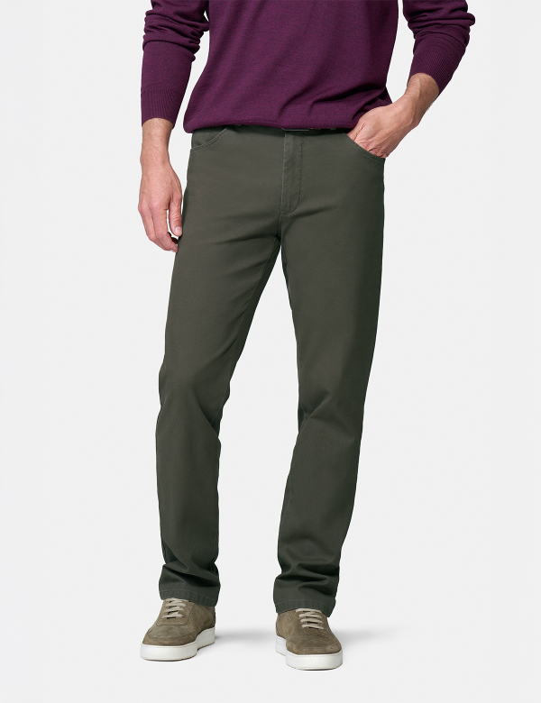 Pantaloni bărbați Meyer Dublin 3009 olive